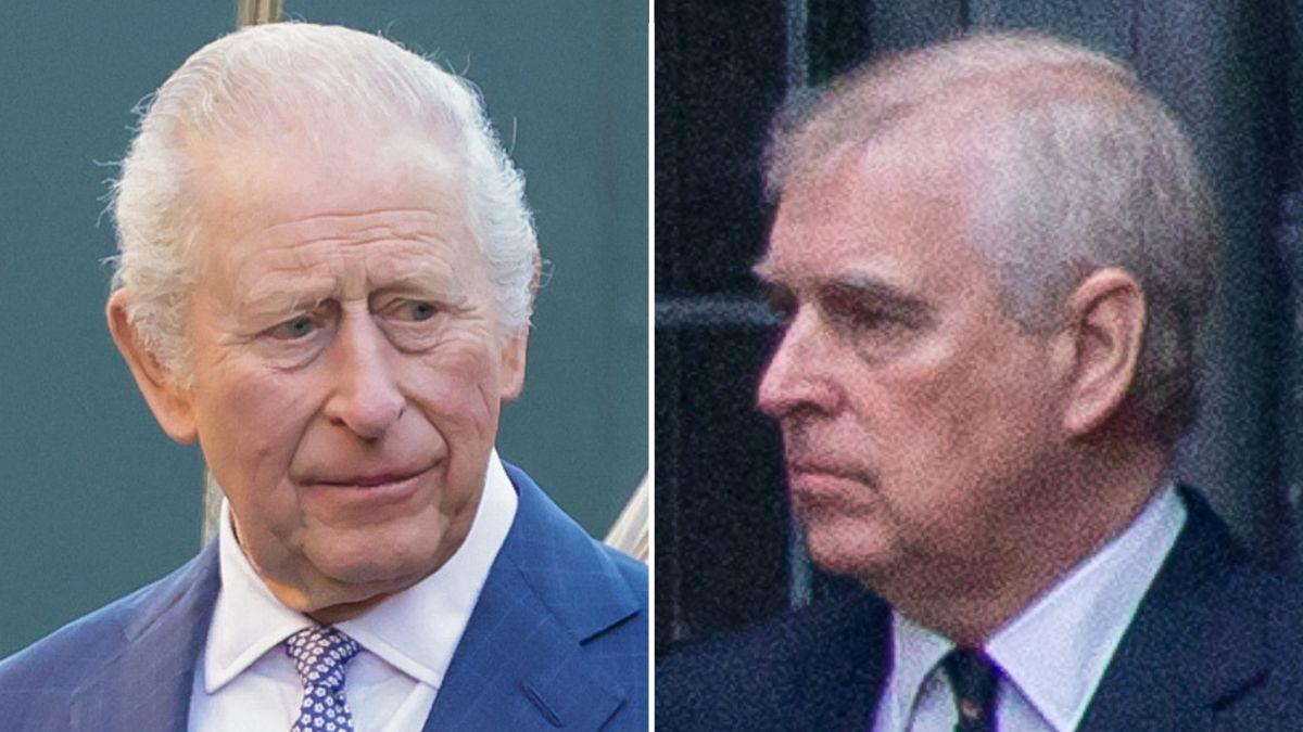 picture of king charles and andrew windsor