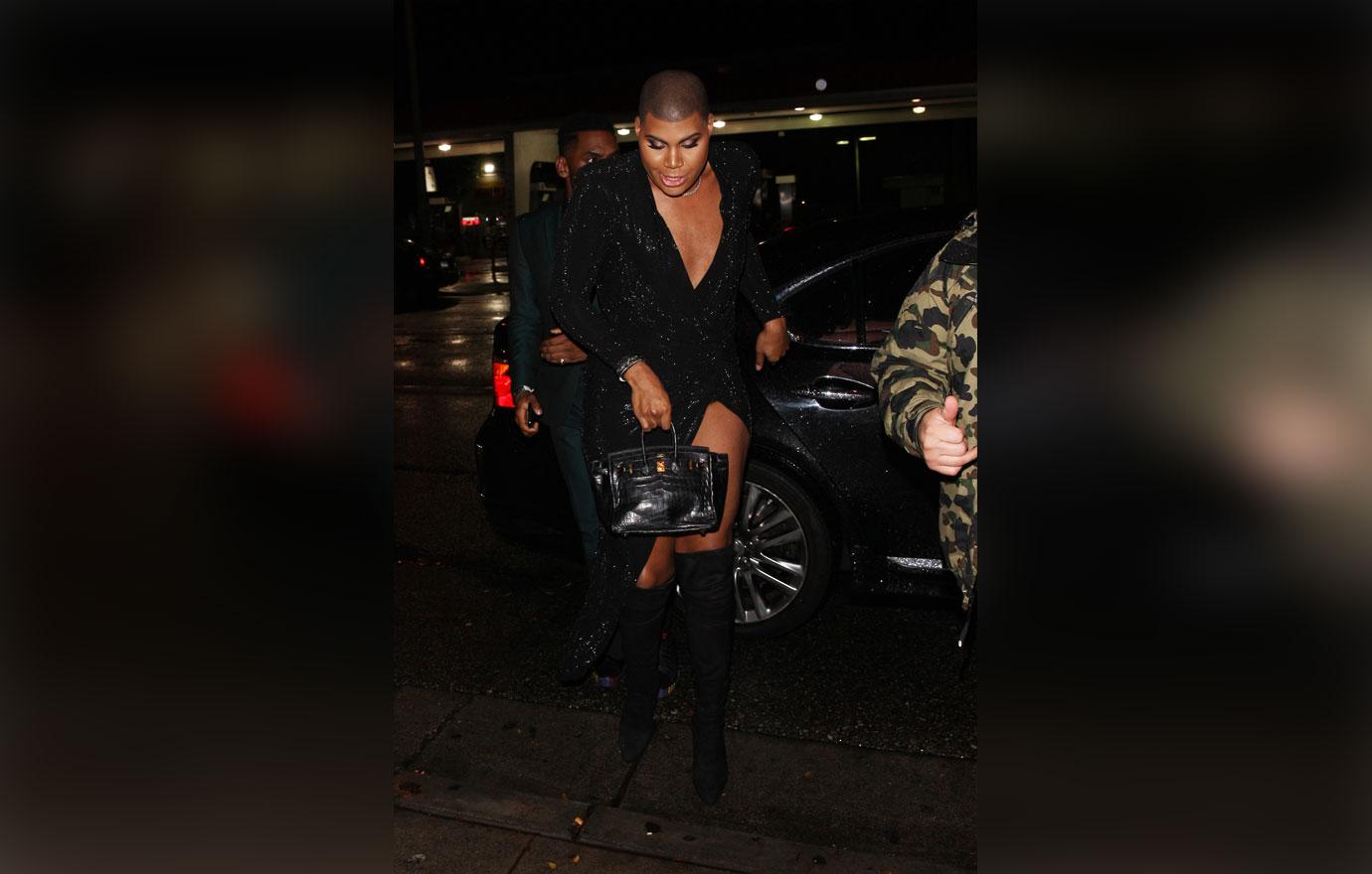 EJ Johnson Mini Dress Wardrobe Malfunction