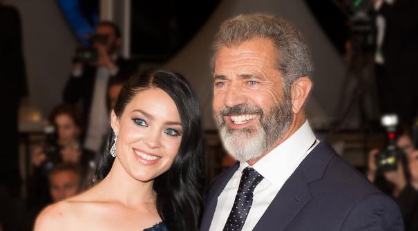 //mel gibson pregnant girlfriend younger wedding engaged pp