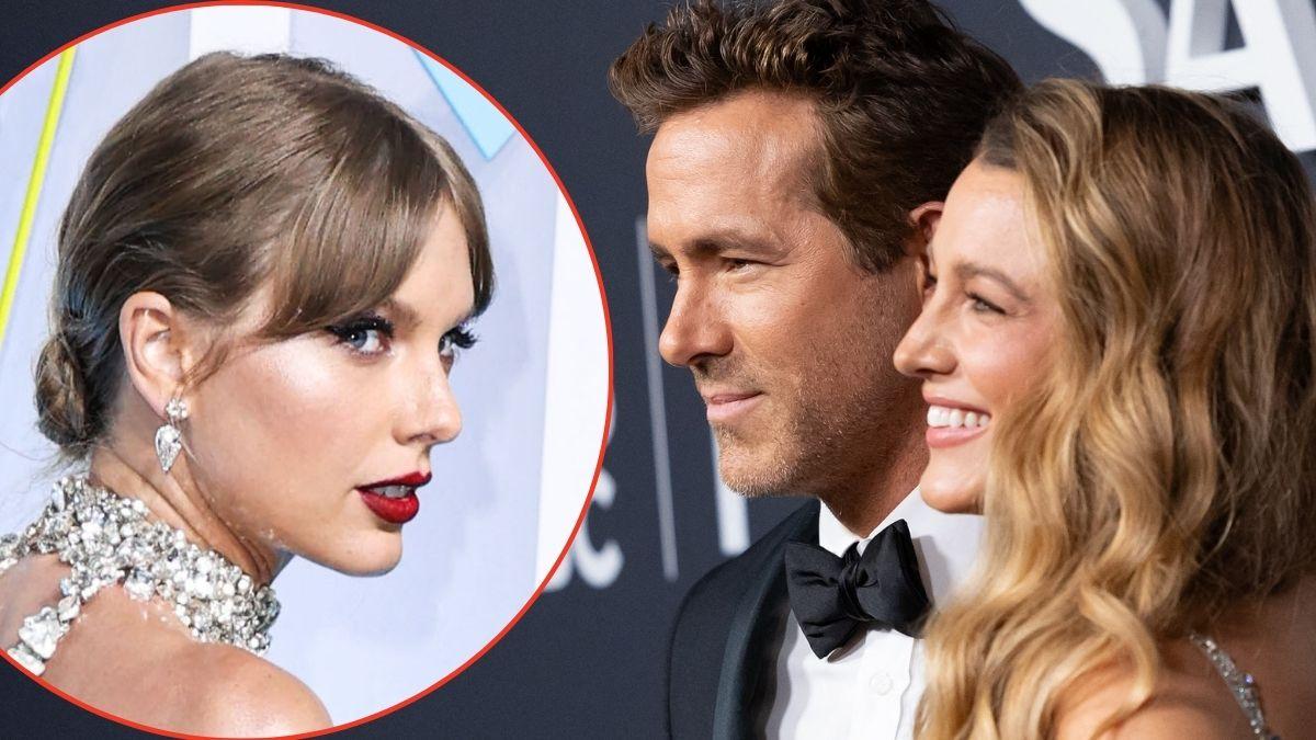 picture of Taylor Swift, Blake Lively and Ryan Reynolds