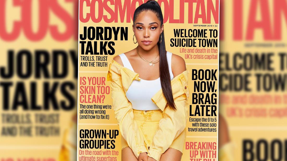 Jordyn Woods Cover of Cosmopolitan