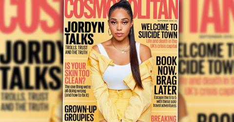 Jordyn Woods Cover of Cosmopolitan