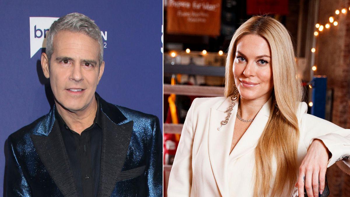 Photo of Andy Cohen and Leah McSweeney