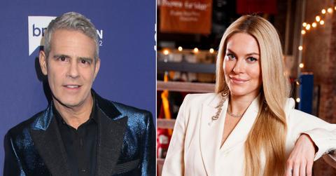 Photo of Andy Cohen and Leah McSweeney
