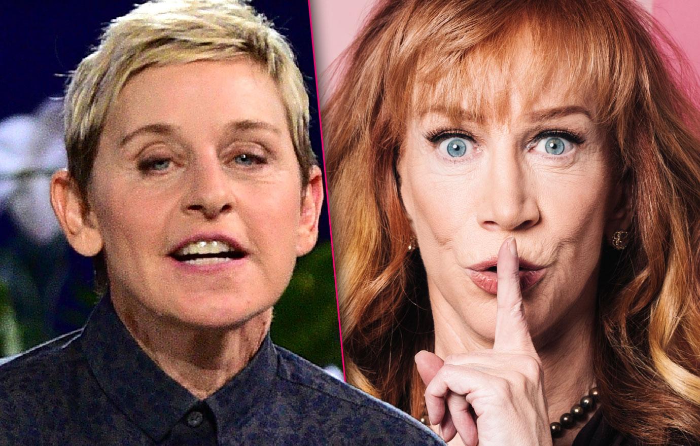 Kathy Griffin Says Ellen DeGeneres Can't Stand Me Feud