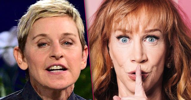 Kathy Griffin Says Ellen DeGeneres Can't Stand Me Feud
