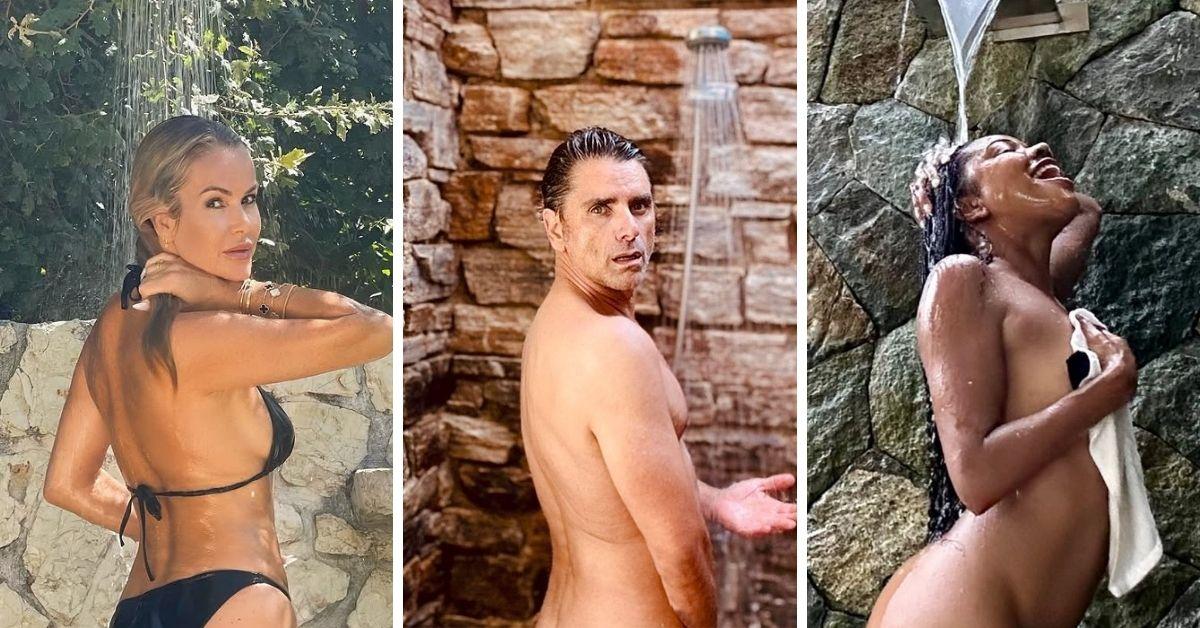 Hottest Celebrity Shower Photos Revealed
