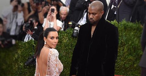 Kim Kardashian Kanye West Feuding Divorce Fashion Anna Wintour Met Gala