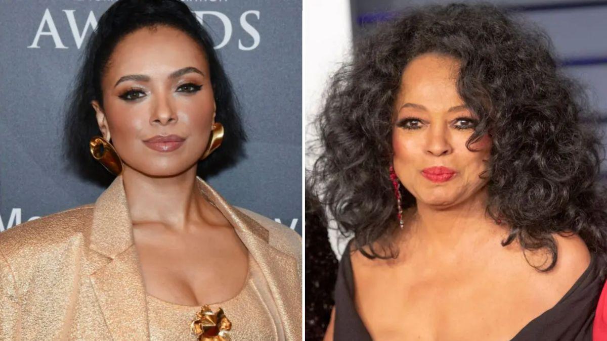 Photo of Kat Graham and Diana Ross