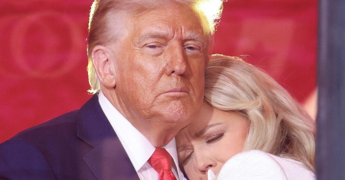 Picture of Donald Trump and Erika Kirk