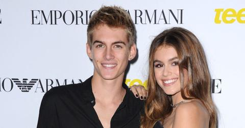 image of Presley Gerber and Kaia Gerber
