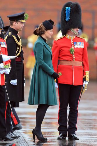 Kate Middleton Gets Her Heel Caught At The St. Patrick's Day Parade