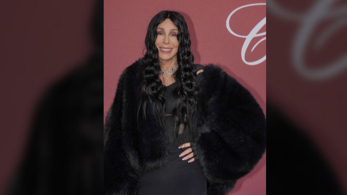 Guests spotted Cher wearing a sparkling band alongside her diamond ring at Chaz Bono's wedding to Shara Blue Mathes.