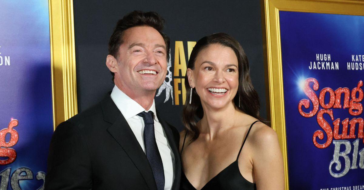 Photo of Hugh Jackman and Sutton Foster