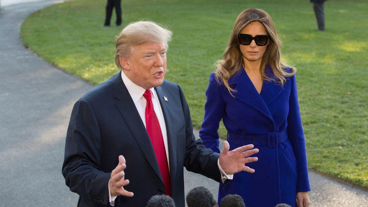 Photo of Donald and Melania Trump
