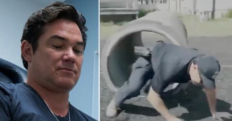 Split photo of Dean Cain