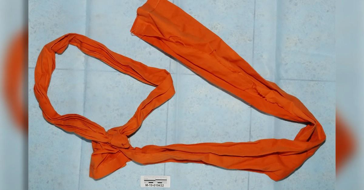 epstein bed sheet noose