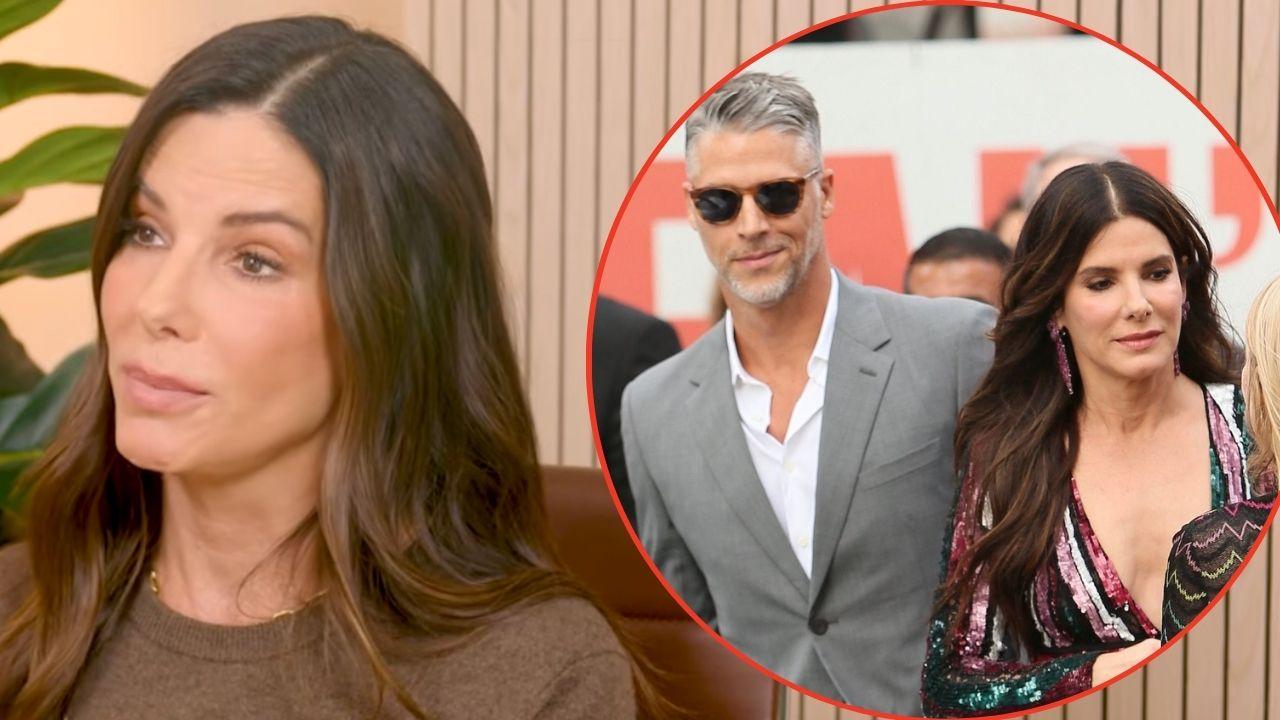 photo of Sandra Bullock and Bryan Randall