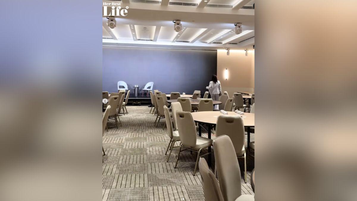 Photo of Meghan Markle retreat conference room