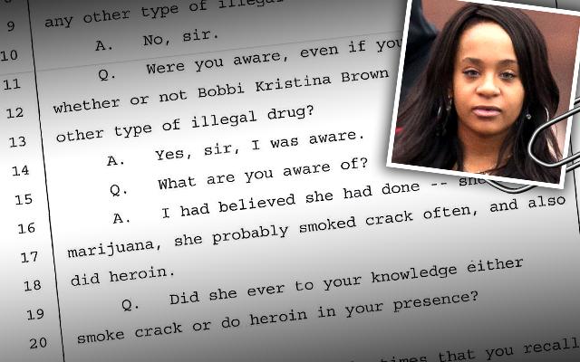 bobbi-kristina-brown-dead-drugs-crack-heroin-lawsuit-deposition