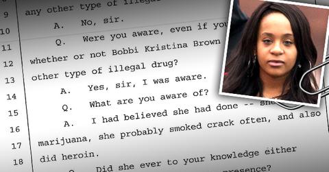 bobbi-kristina-brown-dead-drugs-crack-heroin-lawsuit-deposition