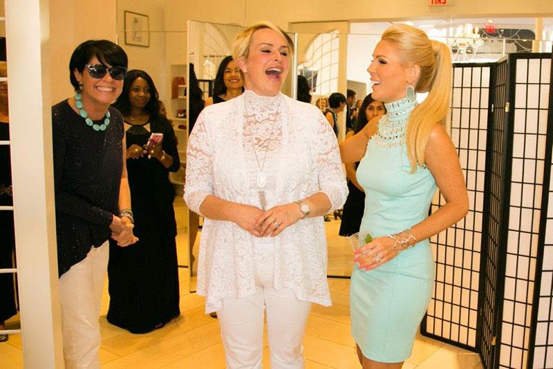 Rhoc Cast Supports Former Housewife Gretchen Rossi At High Fashion Event
