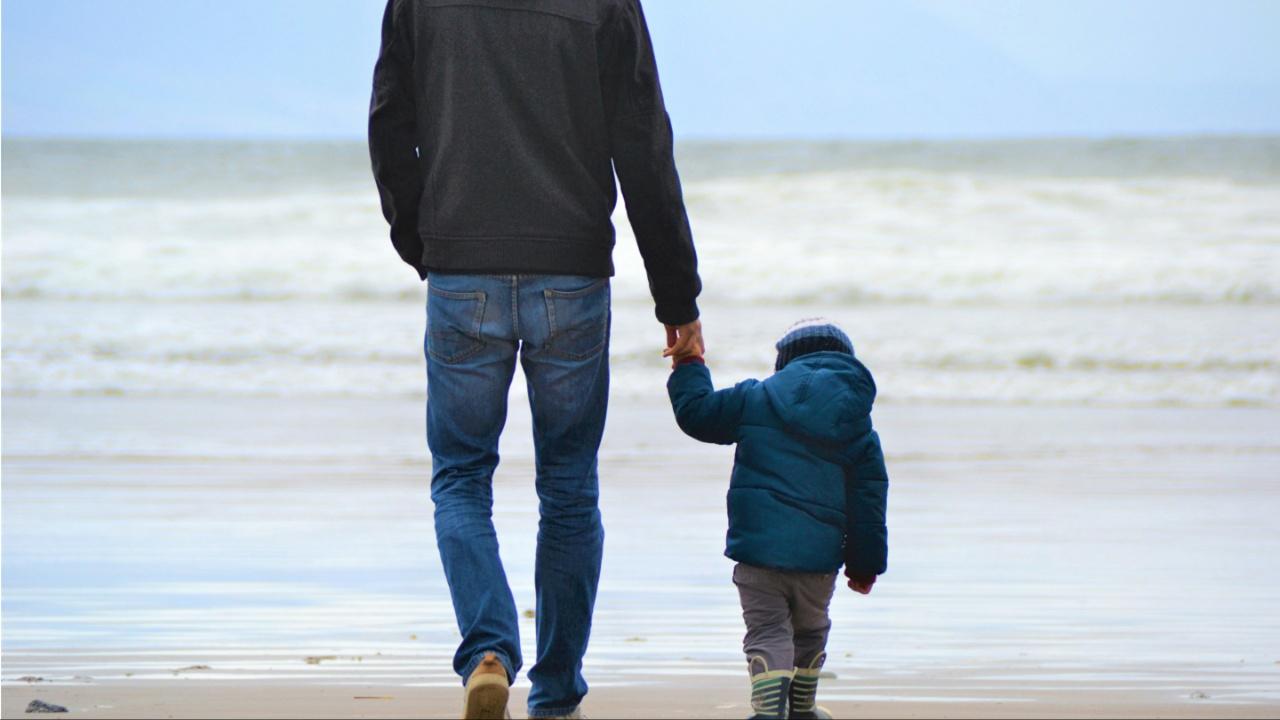 Father and son