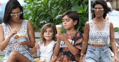 //Kourtney kardashian kids scott disick vacation pp