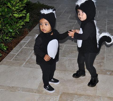 Kardashian Family Halloween Photo Album