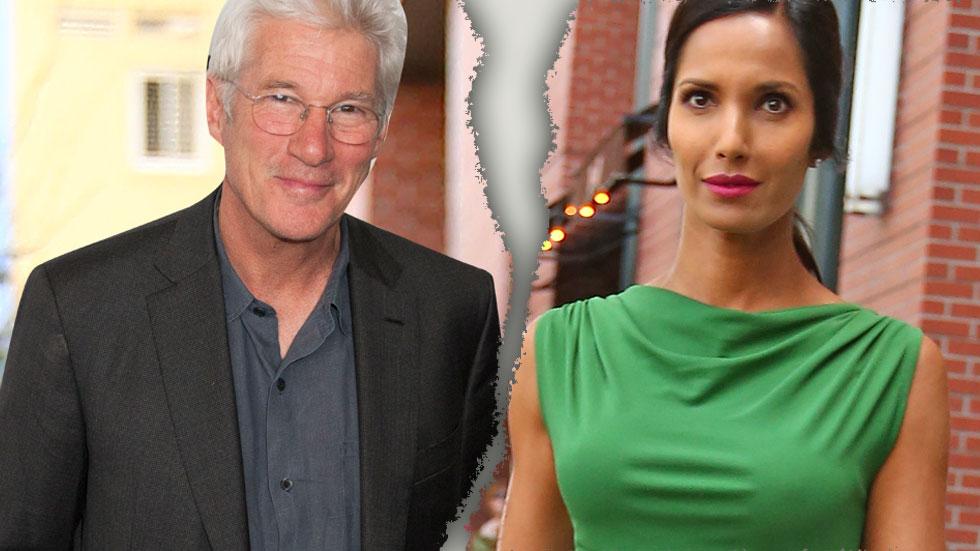 //richard gere and padma lakshmi