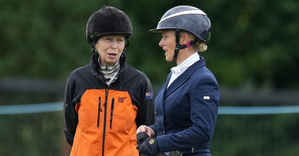 Photo of Princess Anne and Zara Tindall