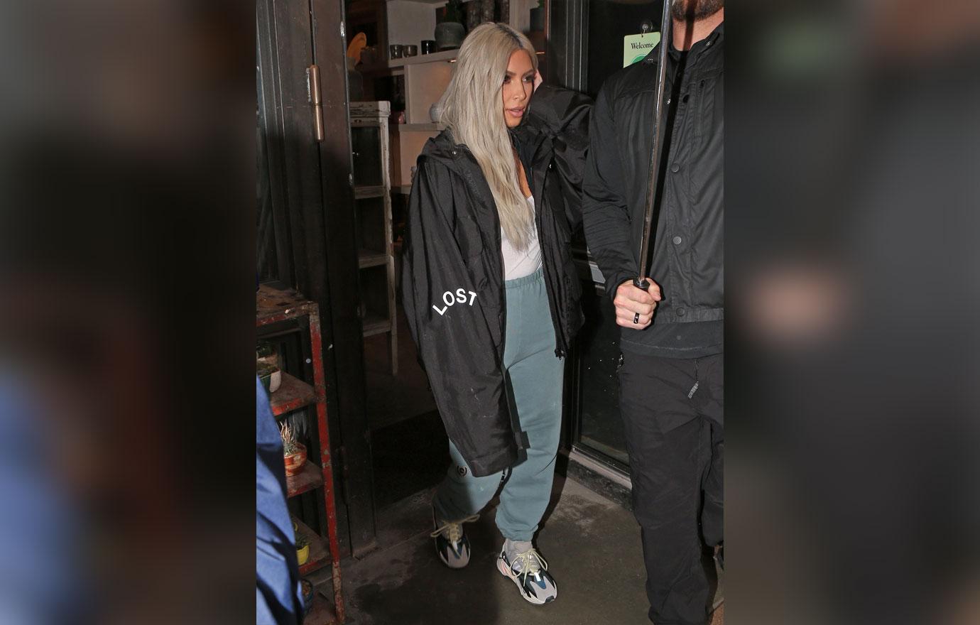 Kim Kardashian Sneakers Sweatpants