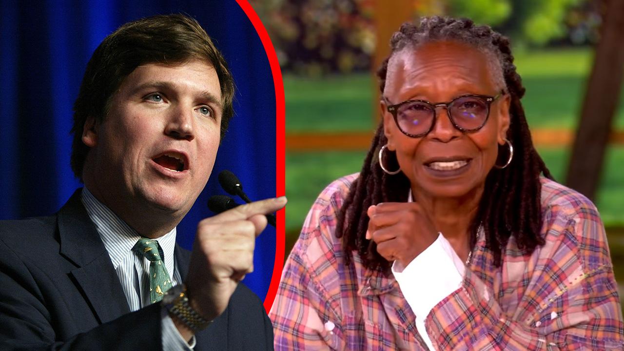 Tucker Carlson was mocked on 'The View'.