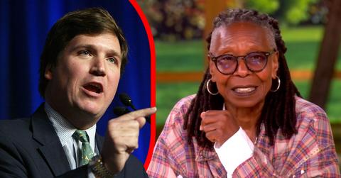 Tucker Carlson was mocked on 'The View'.