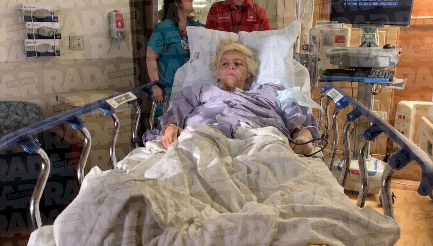 Dog The Bounty Hunter's Wife Beth Cries In Shocking Hospital Photos