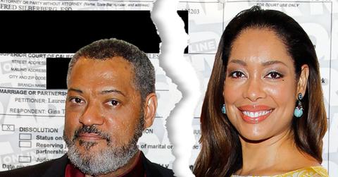 //lawrence fishburne divorce documents finalized PP