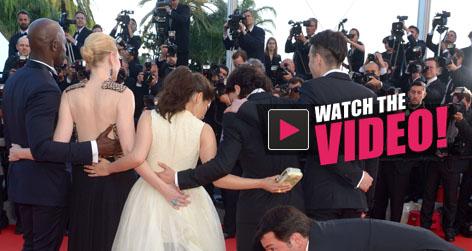 //america ferrera attacked at cannes square