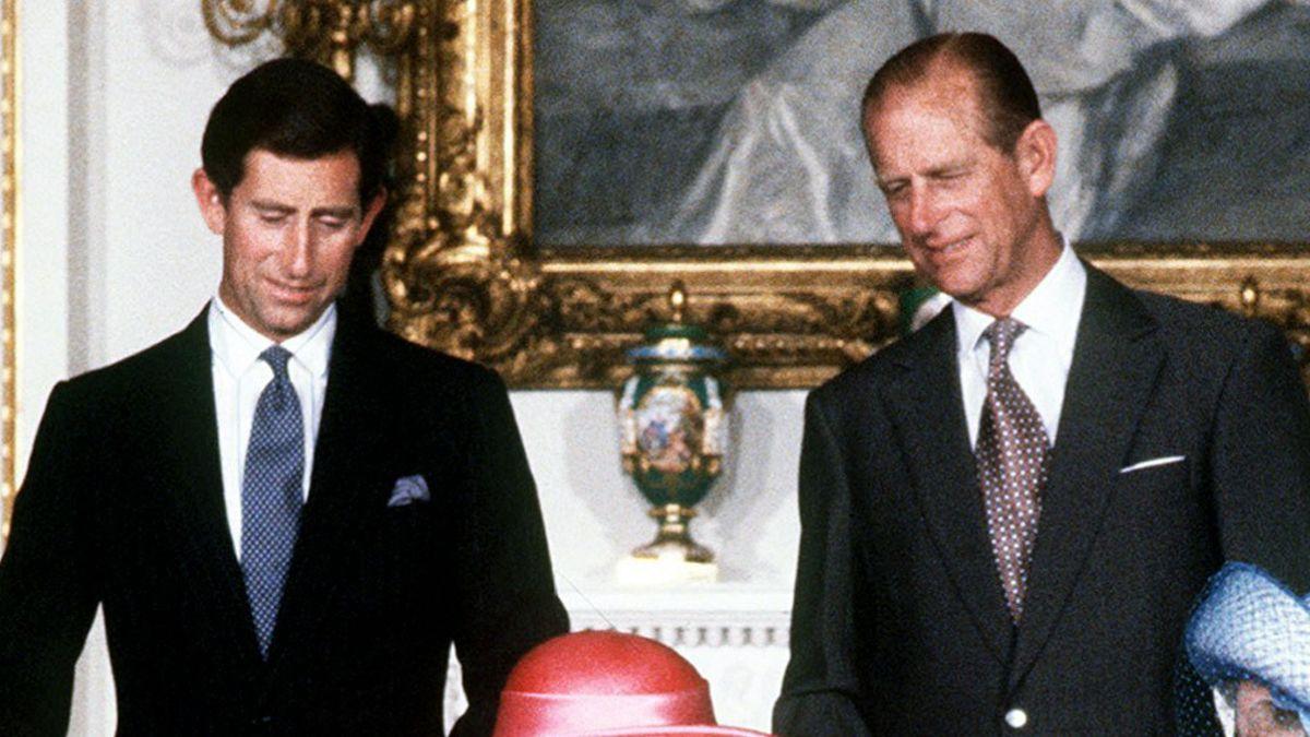 Photo of Prince Philip and King Charles