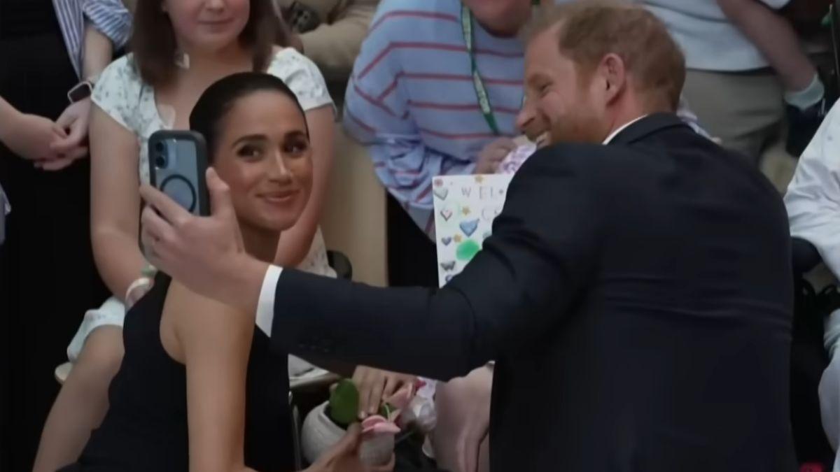 Photo of Prince Harry and Meghan Markle