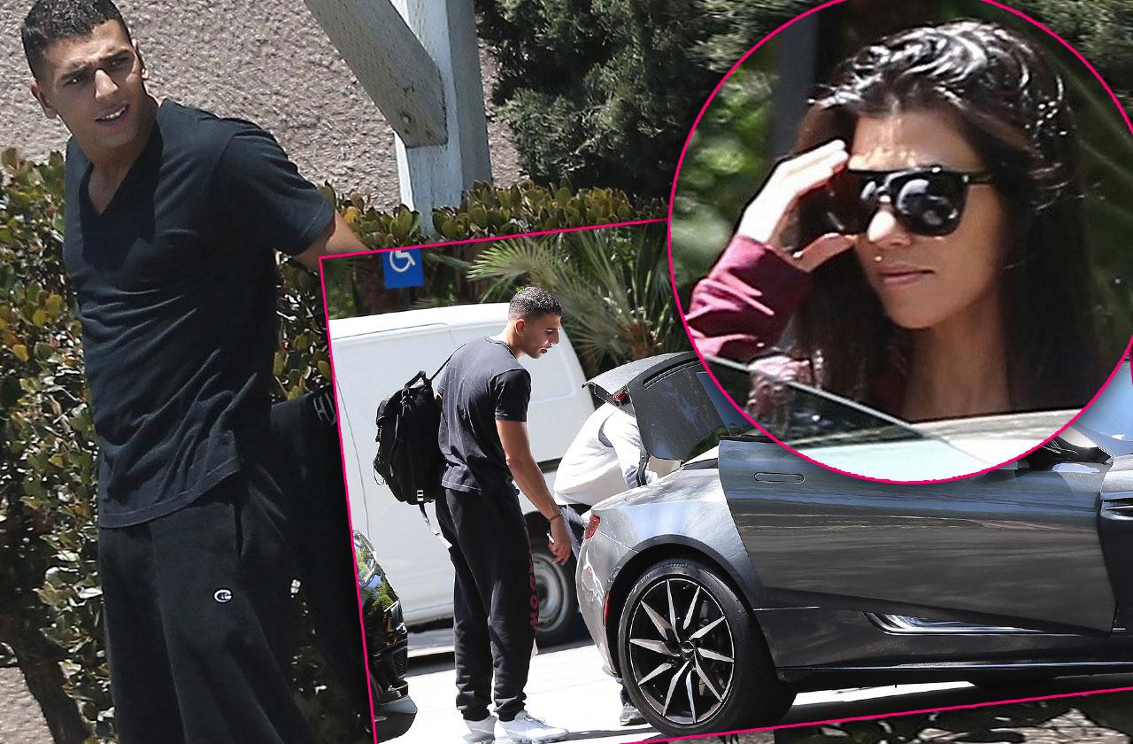 Kourtney Kardashian New Boyfriend Younes Bendjima Hotel Pics