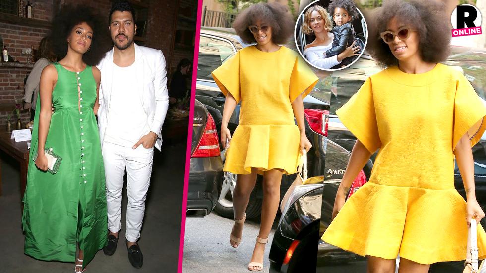 //solange knowles baby bump blue ivy PP