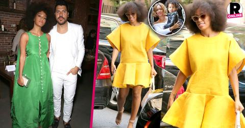 //solange knowles baby bump blue ivy PP