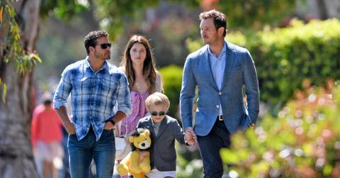 chris pratt katherine schwarzenegger church easter