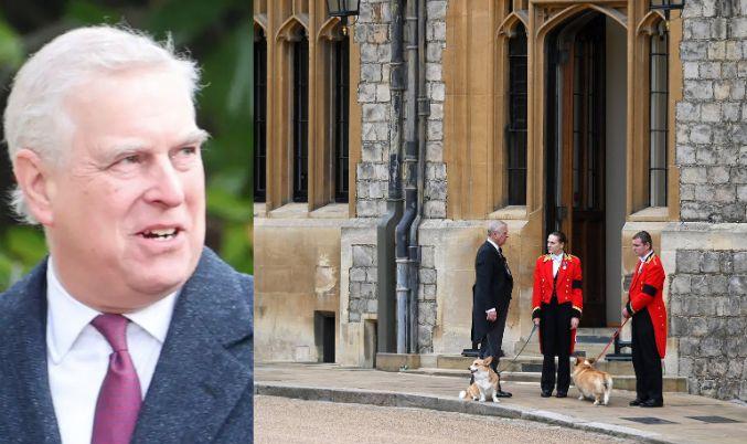 Queen's Corgis Held 'Ransom' By Prince Andrew To Secure $38M Mansion