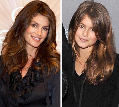 //cindy crawford kaia gerber doppelganger mom daughter_ _