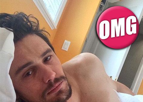 //james franco instagram selfie