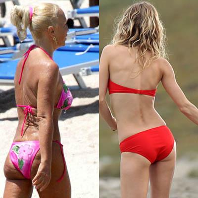 PHOTO: The Best And Worst Bikini Booties -- Flabby Or Fit?