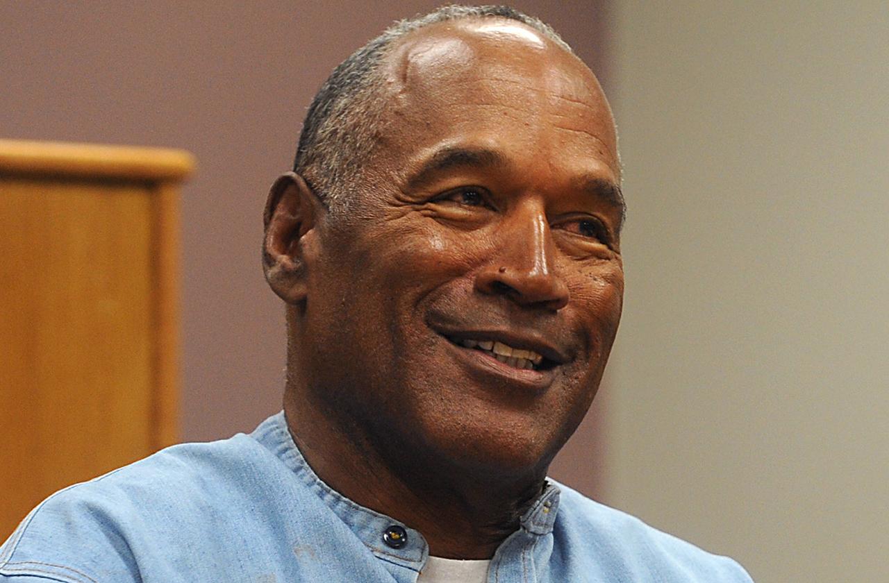 oj simpson release date monday prison