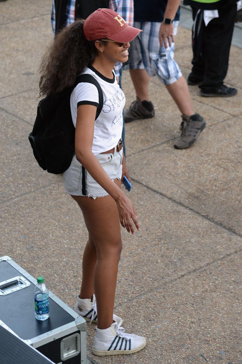 Malia Obama Partying Made In America Festival Jay Z Beyonce