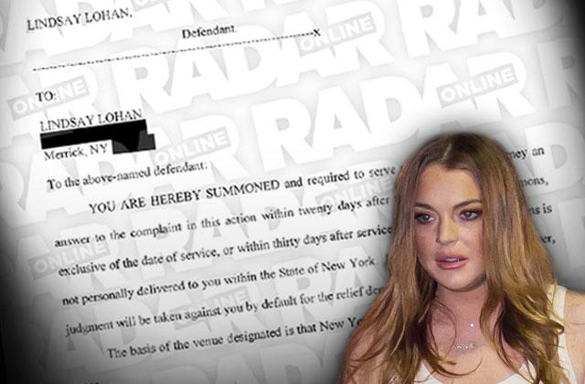 Lindsay Lohan Lawsuit Driver Unpaid Bills